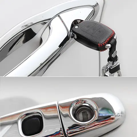 Chrome Car Door Handle Cover for Peugeot Expert Tepee 2007~2016 Trim Set Exterior Accessories 2009 2010 2011 2012 2013 2014 2015 10 best sales peugeot expert 2008 - №6