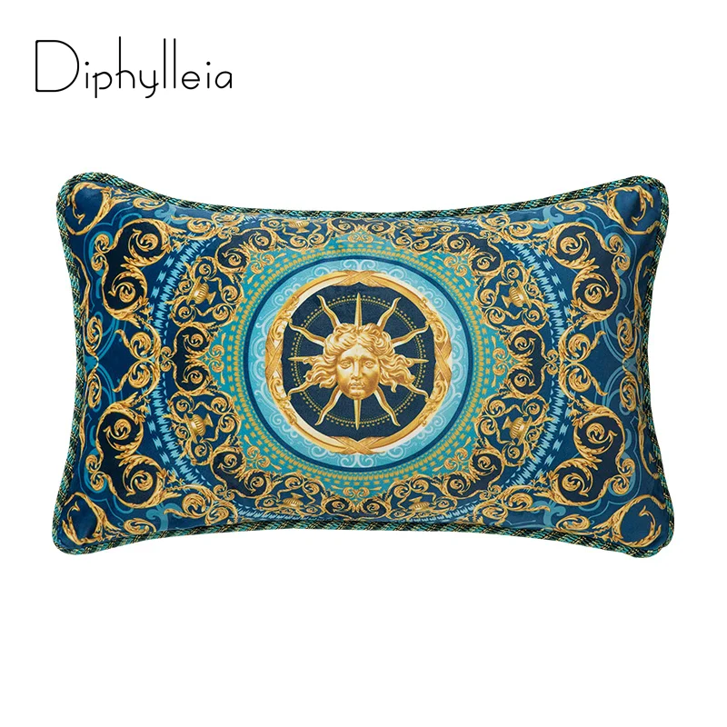 Diphylleia Medusa Pillow Cover Italian Luxury Super Soft Velvet Sofa Chair Living Room Home Decorative Cushion Cover 50x30cm