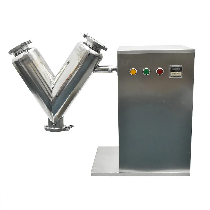 New Arrival  VH-8 Small Dry Powder Mixer Raw Material Mixer Powder Mixer Experimental  Mixer 220V / 110V 0.55KW 24r / min 8L Hot