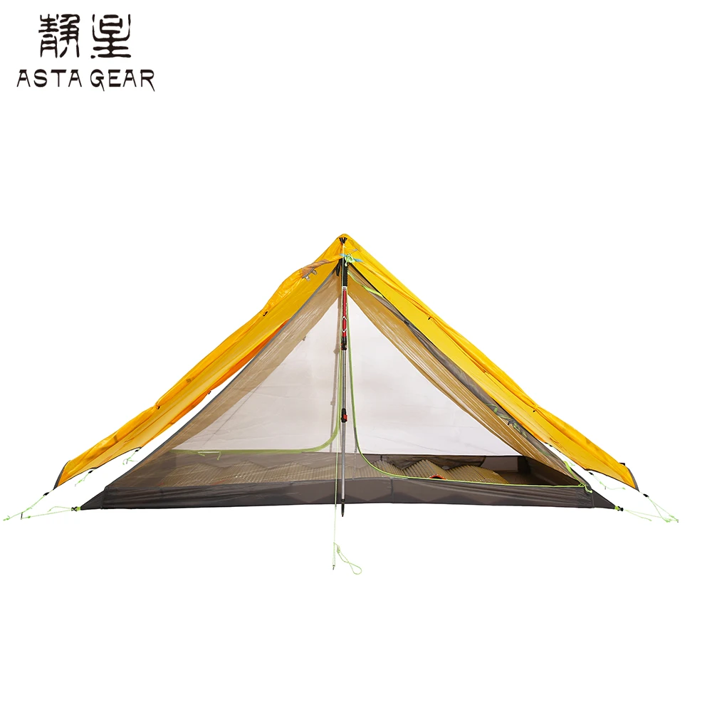 Imagem -06 - Asta Gear-rainstorm Tenda Pirâmide Ultraleve Trekking Pole Tent Pessoa Camping Tent ul