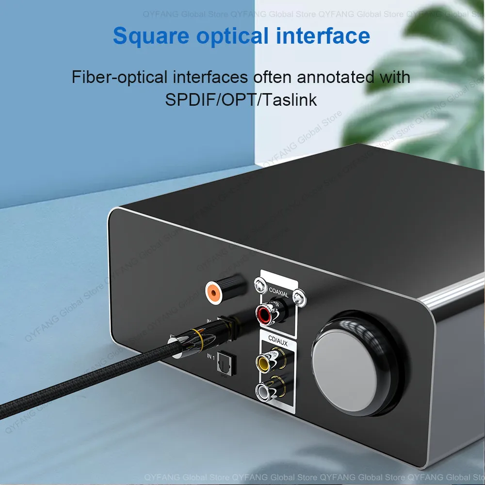 Optisches Audiokabel, digitales Glasfaserkabel, Toslink, 1 m, 5 m, 10 m, SPDIF-Koaxialkabel für Verstärker, Player, PS4, Soundbar-Kabel – Detail 5