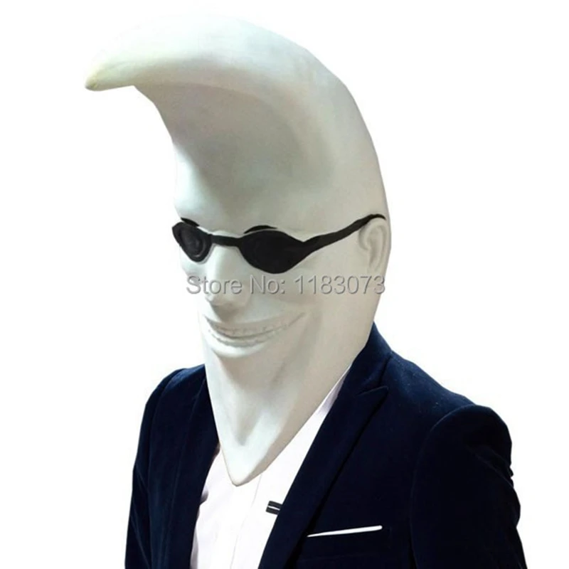 Mcdonald Moon Men Full Head Rubber Mask Banana People Latex Mask Halloween Party Holiday Comedy Masquerade Party Cosplay Props