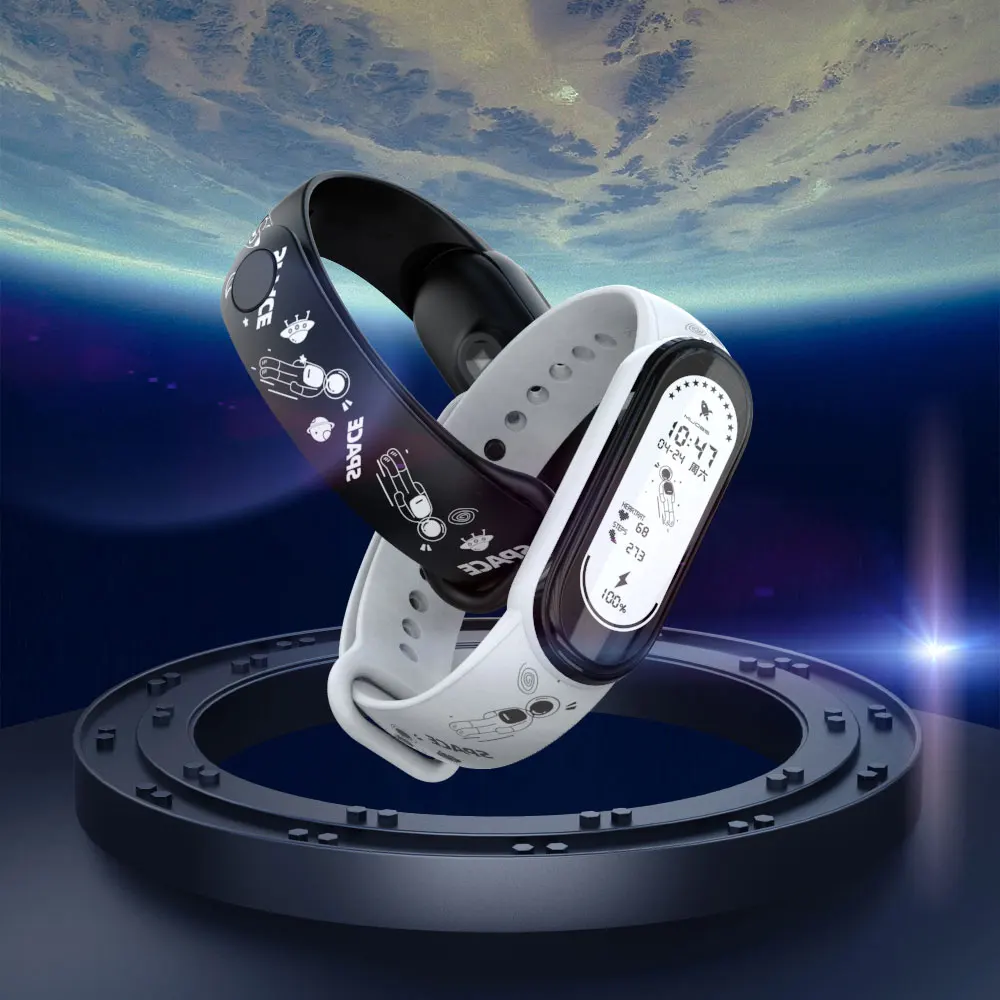 Dây Đeo Cho Xiaomi Mi Band 7 6 5 4 3 Dây Đeo Tay Vòng Đeo Tay Mi Band 6 Dây Đeo Cho Mi Ban Nhạc 5 pulseira Miband 4 Correa Cổ Tay Thay Thế