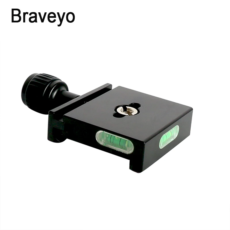 Uniwersalny zacisk kamery płyta szybkiego uwalniania zacisk QR50 przenośny statyw Monopod fotografia góra do lustrzanka cyfrowa z kluczem