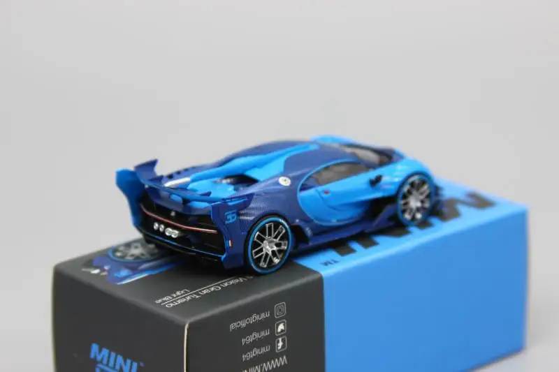 Mini GT 1:64 Bugatti Vision GT VGT Gran #266 Collection Die-cast Alloy Car Model Decoration