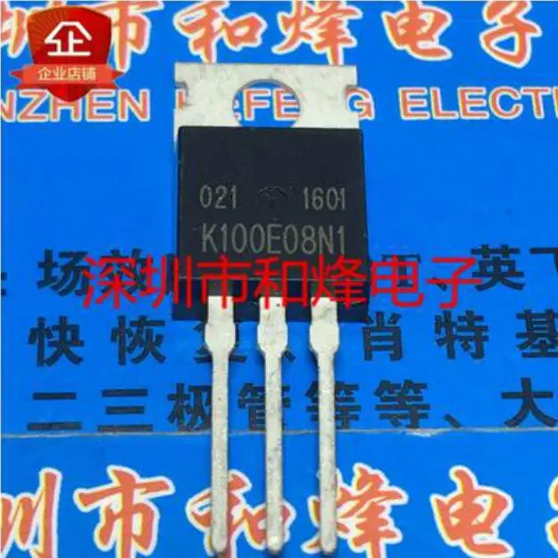 20 peças tk100e08n1 k100e08n1 to-220 80v 100a