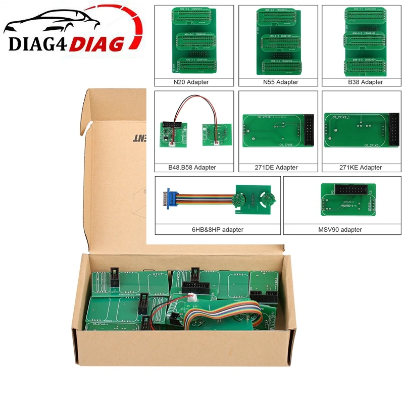 

AT200 FC200 New Adapters Set No Need Disassembly including 6HP & 8HP / MSV90 / N55 / N20 / B48/ B58/ B38 etc