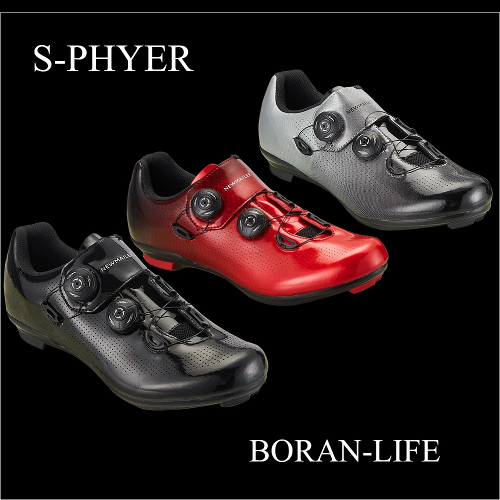 

RC7 Cycling Shoes Men Outdoor Sport Bicycle Shoes Self-Locking and spding Professional Breathable Racing Road Bike Shoes