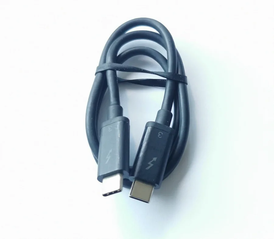 50cm hanno usato 60W 3A per il PC Intel ha certificato il cavo di Thunderbolt 3 40Gbps Gen 2 USB-C tipo cavo di C