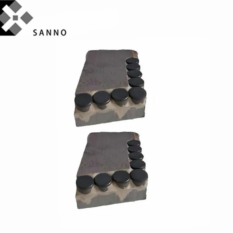 สูง PDC เจาะฟัน 1304/1308 น้ำมันใบมีดเชื่อมเจาะหัวดี/core bit Diamond ย้อนกลับการไหลเวียน bits
