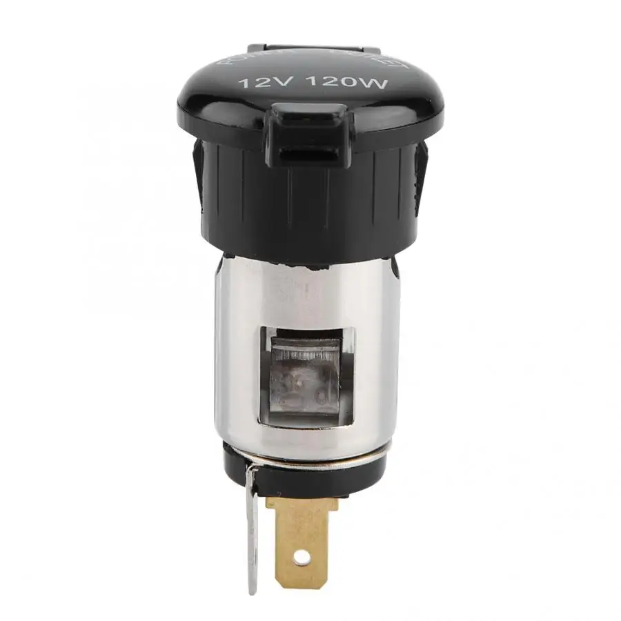12-24V Cigarette Lighter Adapter Power Cigar Lighter Female Socket for Car Motorcycle Car Accessories