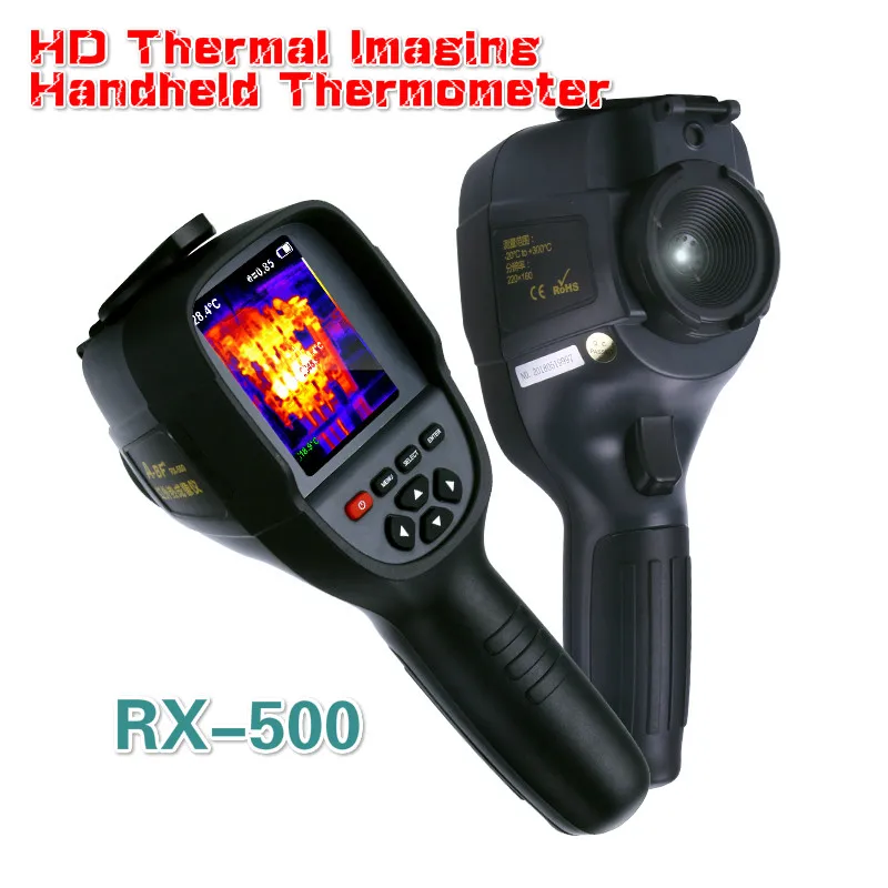 赤外線熱画像RX-500床暖房検出器熱カメラ水管検査画像HT-18