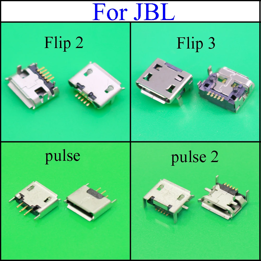 YuXi For JBL FLIP 3 2 Pulse 2 Bluetooth Speaker Mini Micro USB Jack Dock Charging Port Charger Connector power plug Repair parts