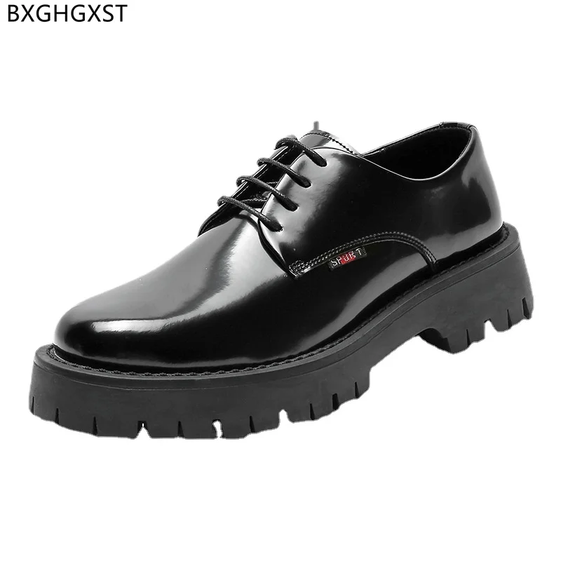 

Office 2024 Mens Dress Shoes Loafers Formal Slip on Shoes Men Patent Leather Oxford Shoes for Men Wedding Dress Coiffeur Italian