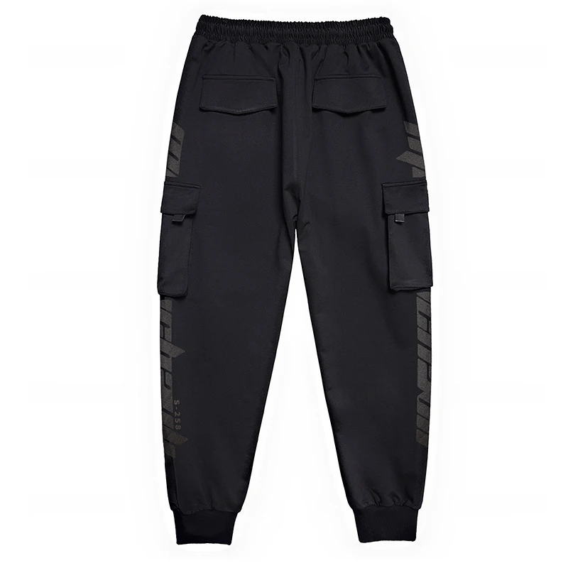 Baggy Pants Men Hip Hop Streetwear Cargo Pant Big Size 7XL Sweatpants Male Jogger Oversize Fashion Trousers Black HX531