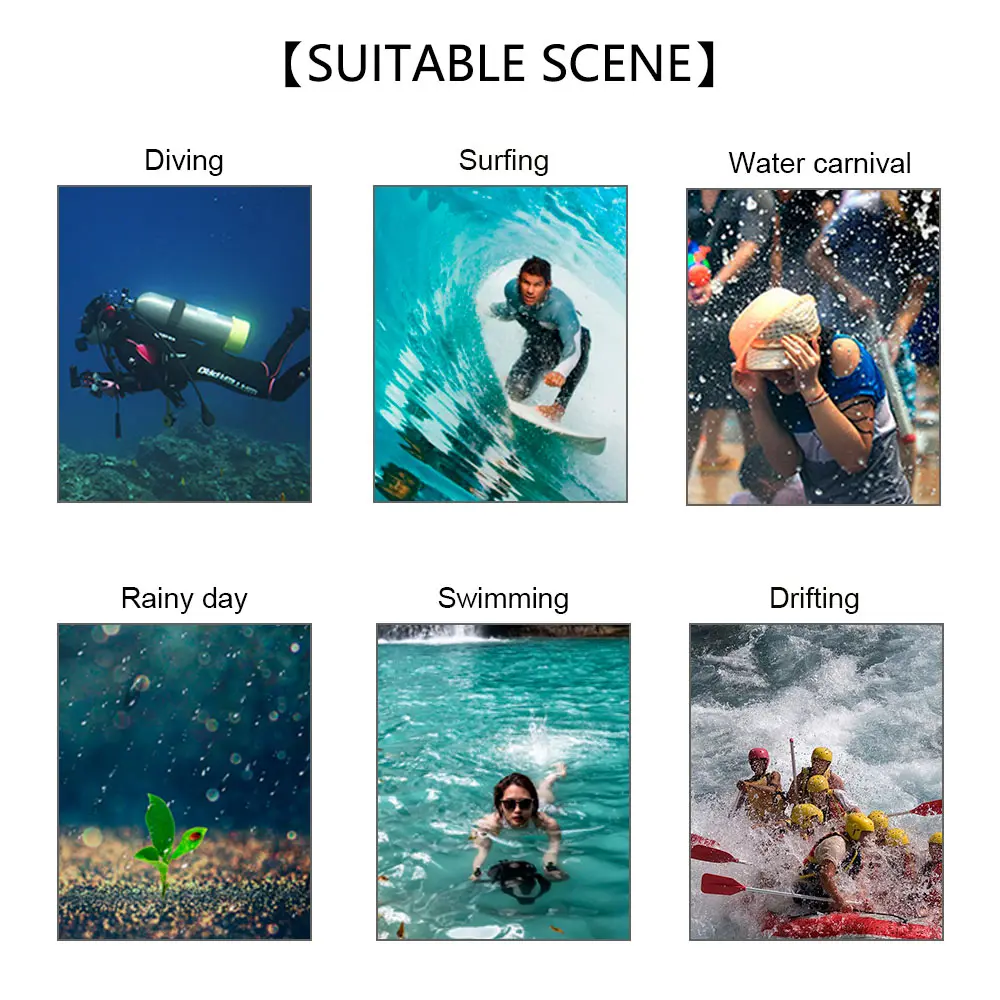 Seafrogs-funda impermeable IPX8 para cámara, carcasa submarinismo para Sony A7R4a con puerto de cúpula