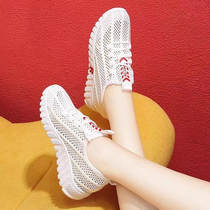 Tenis Feminino 2020 Women Tennis Shoes Summer Ultra Light Breathable Sneakers Zapatos De Mujer High Quality Girls Sports Shoes