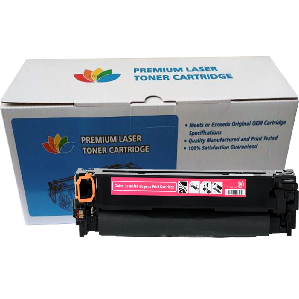 Imagem -02 - Cartucho de Toner Compatível com Impressora Hp216a Cf410a Cf411a Cf412 Cf413a hp Laser Jet Pro M452dn M452dw M452nw M477fdn Hp216a