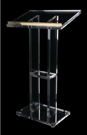 

Clear Acrylic Lectern Church Lectern Perspex Church Transparent Acrylic Church Podium Pulpit church furniture pulpit