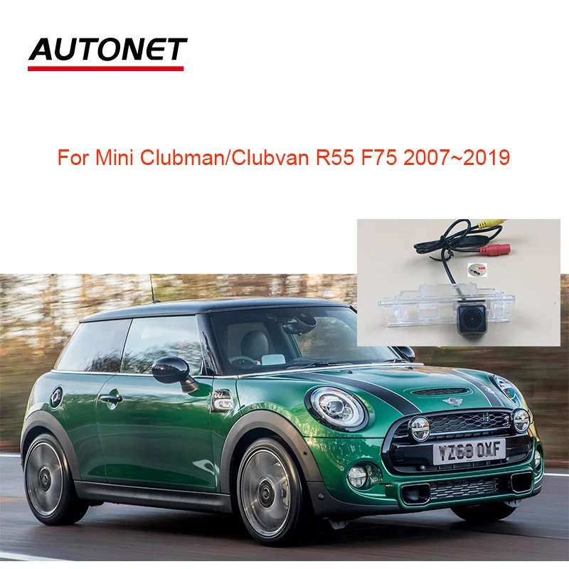 Autonet HD1280*720 Rear View Camera For Mini Clubman Clubvan R55 F75 2007~2019 HD car reversing camera/license plate camera