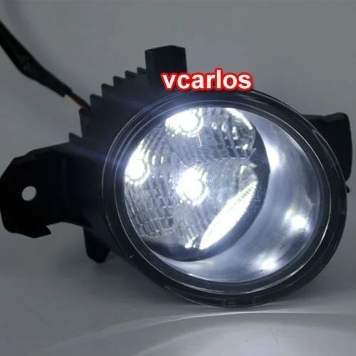 Eosuns Led Fog Lamp for Nissan Micra March 2010~on, Top Quality Oem Design with Harness, Wiring Kit and Switch