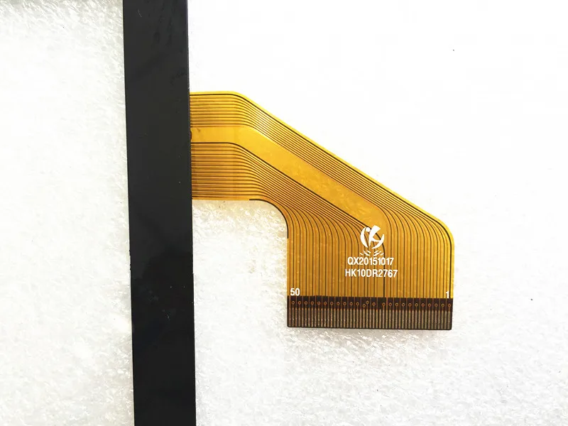 Adequado para o novo painel touch screen original hk10dr2767, tela externa com sensor digital manuscrito, polegadas