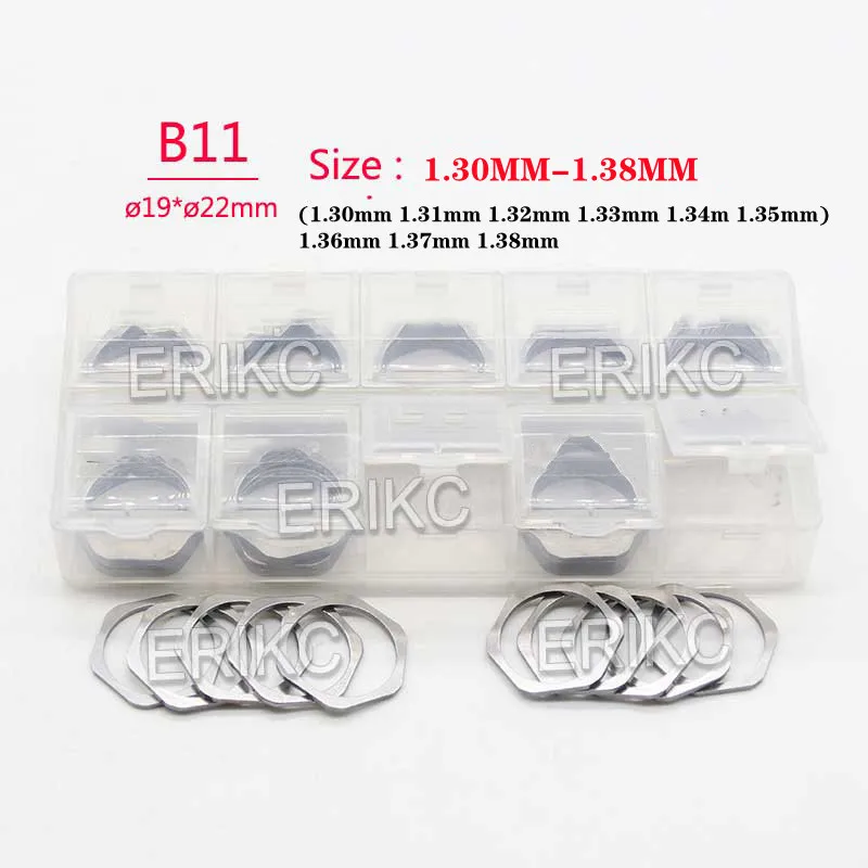 

ERIKC B11 270PCS 1.30MM -1.38MM Diesel Injection Gaskets Washer 1.30MM 1.31MM 1.32MM 1.33MM 1.34MM 1.35MM 1.36MM 1.37MM 1.38MM