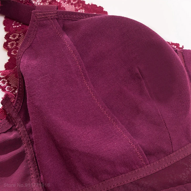 Youpin-Sujetador Push Up con cremallera frontal para mujer, Bralette Sexy de encaje, Top sin costuras, sin aros