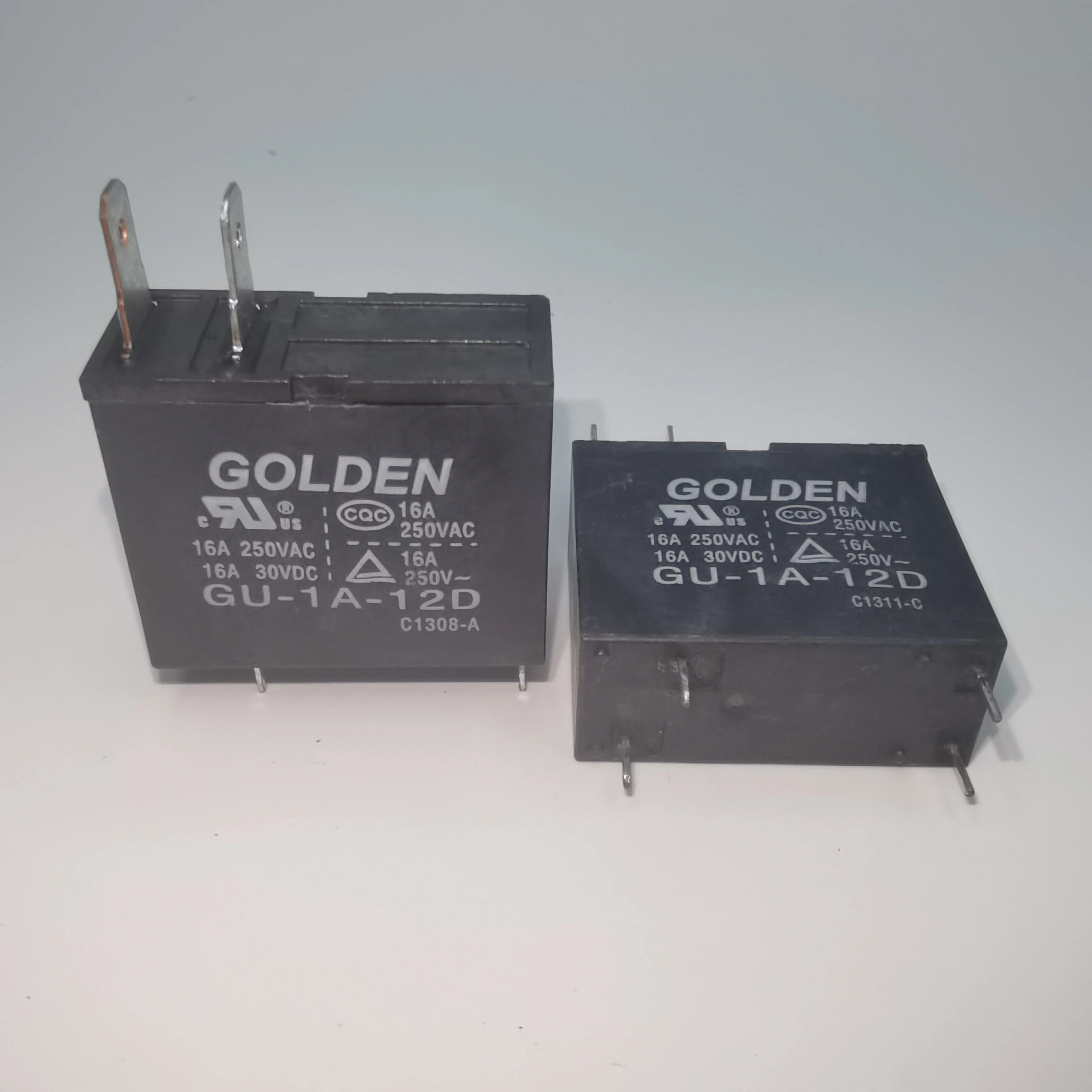 GU-1A-12D Electromagnetic Power Relay 4 Pins