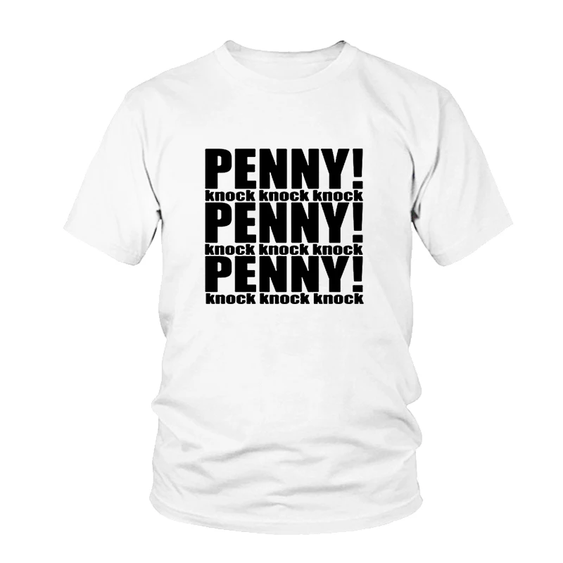 Women Short Sleeve T-shirts TV Play The BIG BANG Theory Cooper Bazinga Tshirt  Female Custom  Tees Sheldon Penny T Shirt Cute