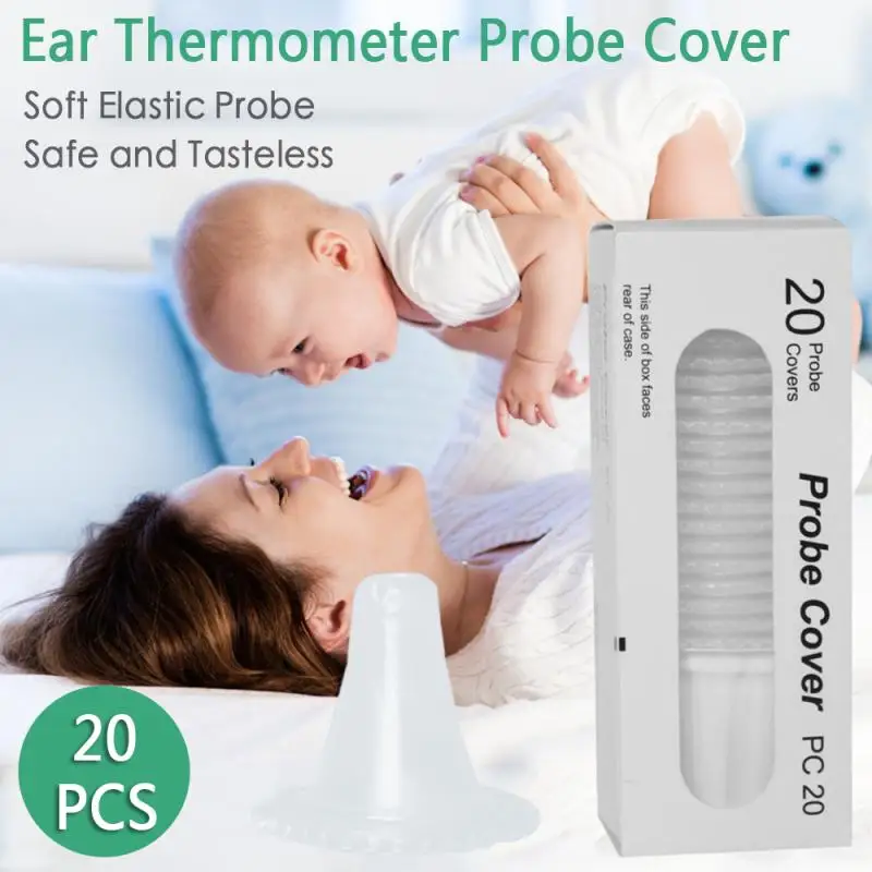 1set Disposable Ear Thermometer Earmuff Covers Replacement Lens Universal Probe Machine Baby Health Care Ear Syringe