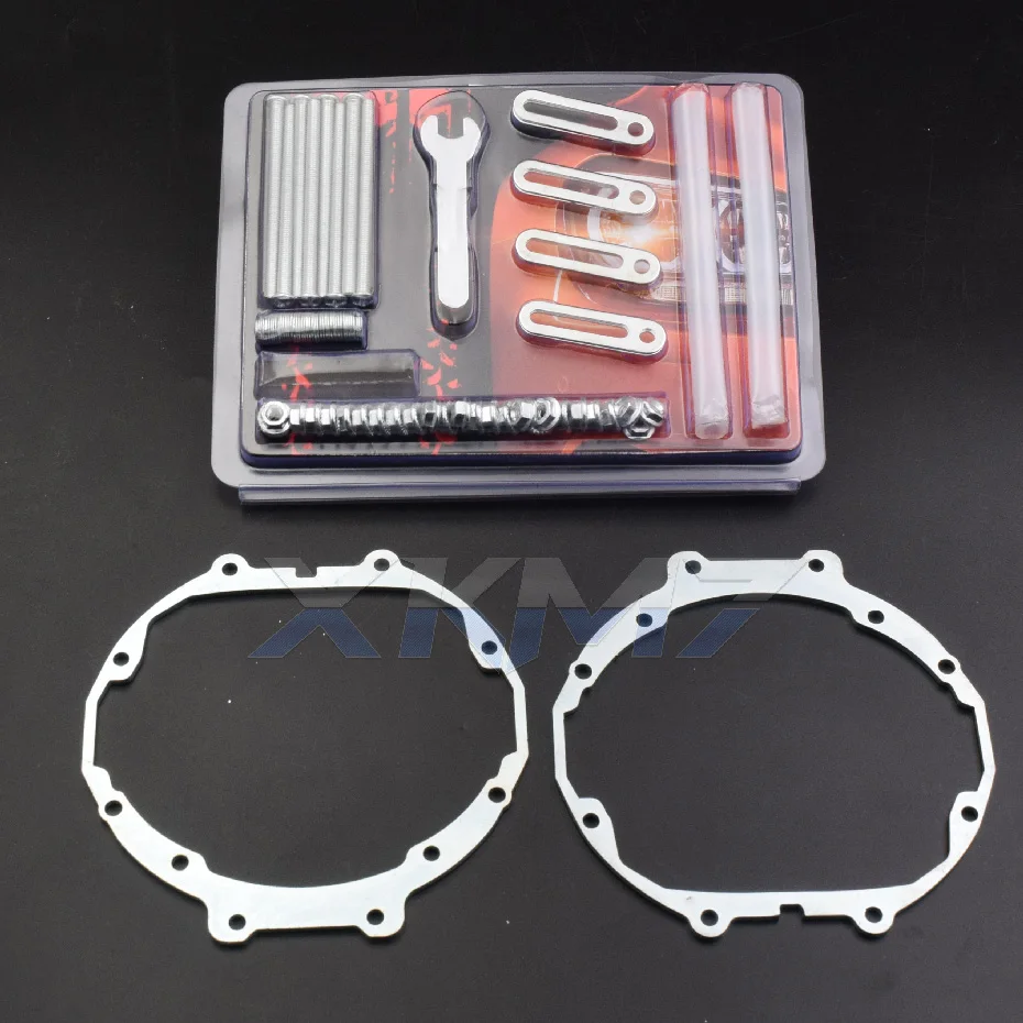 Mounting Bracket Frame For Mitsubishi Pajero Wagon Headlight For Hella 3R/Koito Q5 Projector Lens Transition Adapter Accessories image 2