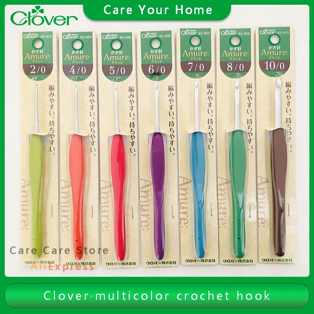 1Piece Clover Amure Crochet Hooks Knitting Needles Knitting Pro Crochet Clover Knitting Hook Crochet Clover Needle