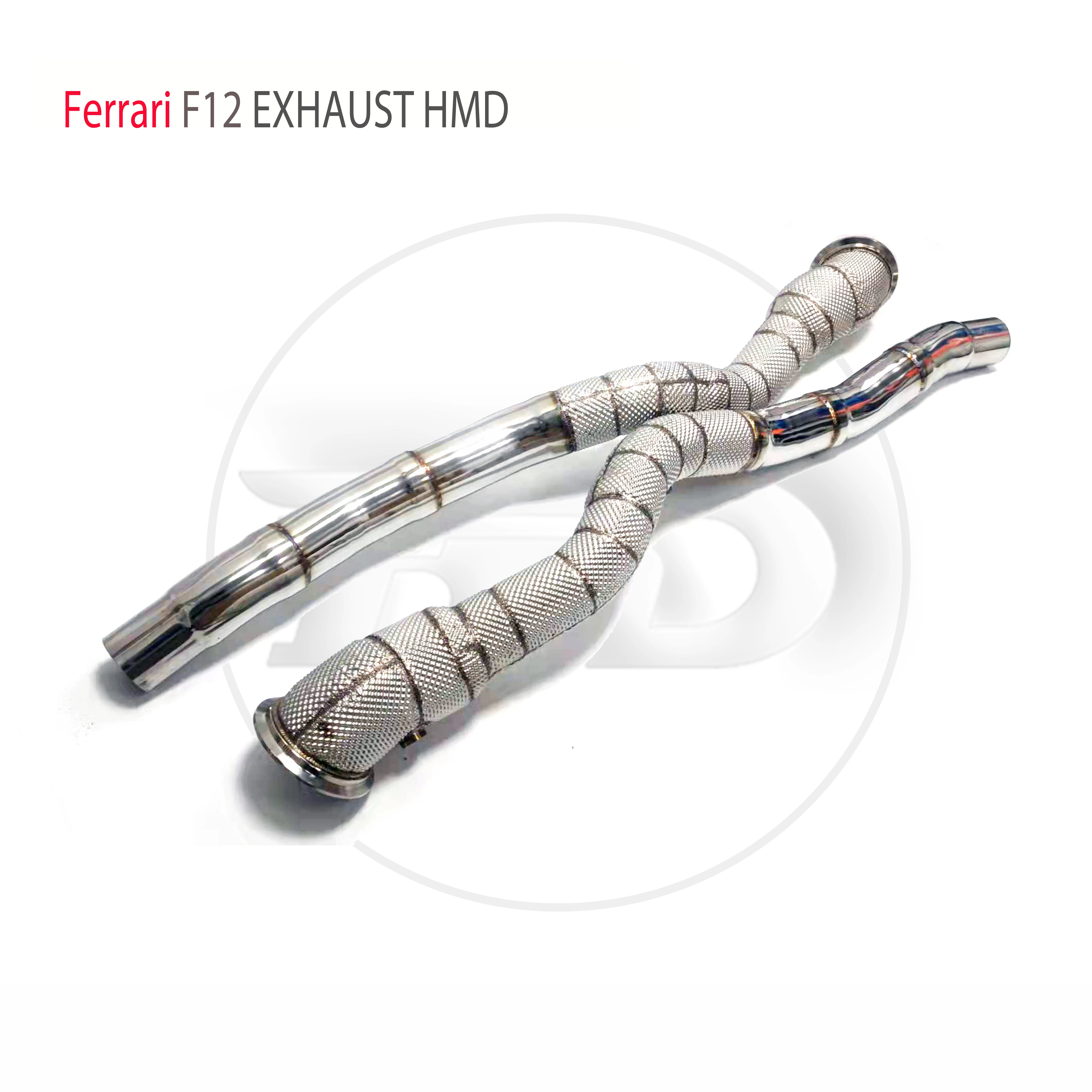 

HMD Exhaust Manifold Downpipe for Ferrari F12 Car Accessories Muffler With Catalytic Converter Header Without Cat Pipe