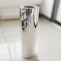 Aqumotic Large Reflective Stickers Light Box Reflective Film Silver Thick Aluminum Coating Outdoor Solar Cooker Sticker