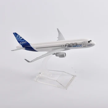 JASON TUTU 16cm Original Model Airbus A320 Airplane Model Plane Model Aircraft Diecast Metal 1/400 Scale Factory Dropshipping