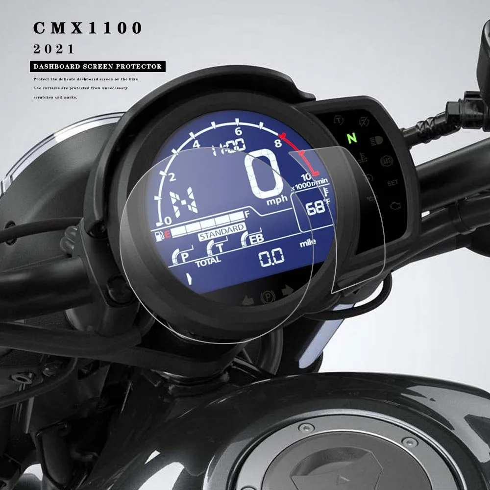 

Motorcycle Cluster Scratch Protection Film Screen Protector For HONDA Rebel CMX 1100 CMX1100 2021