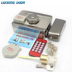 DC 12V Electronic RFID Door Gate Lock Smart Electric Strike Lock Magnetic Induction Door Entry Access Control System