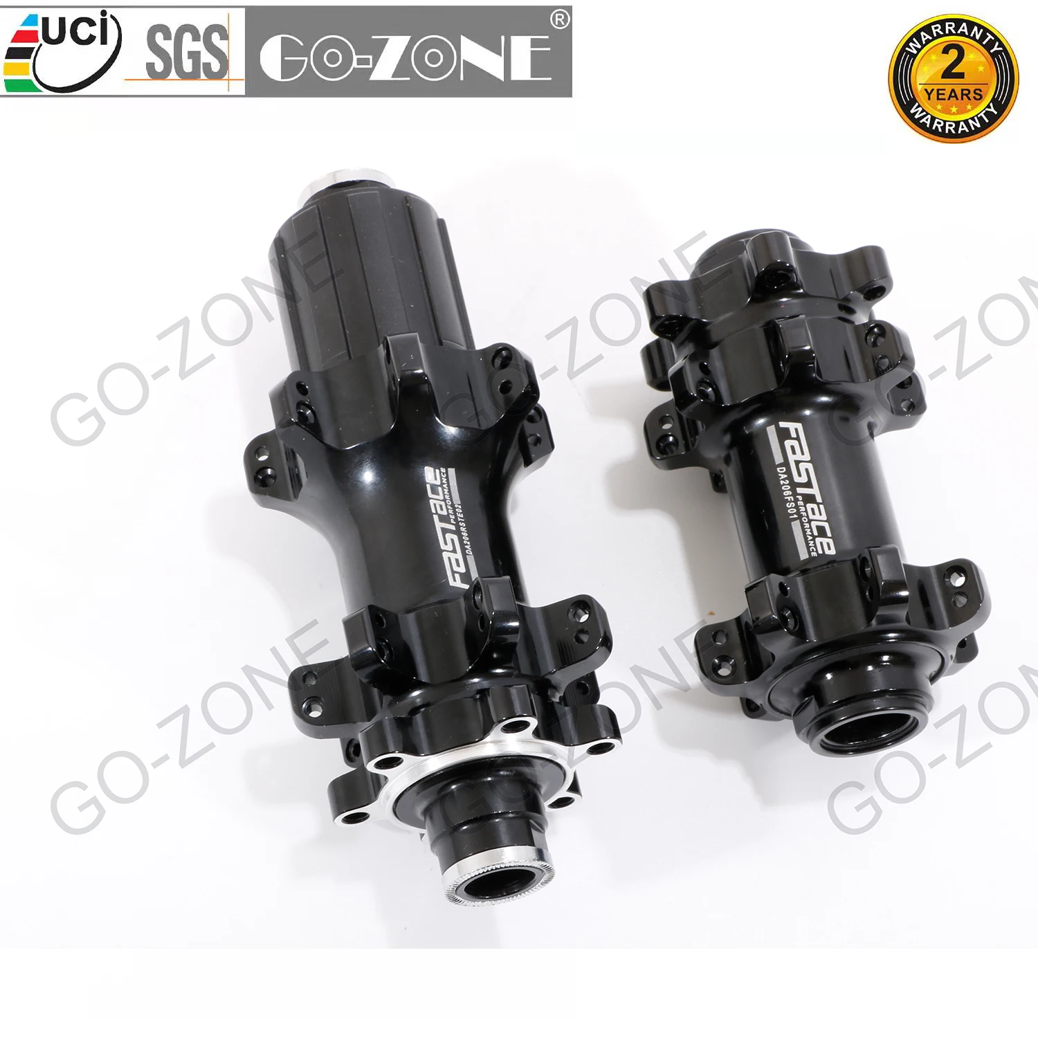 Carbon Wheels MTB Disc Brake Hubs Fastace DA206 TA 100x15 142x12 MTB Bike Hub QR 100x9 135x9 SramXD And Shiman0