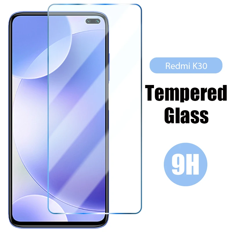 9H Tempered Glass on Redmi Note 9 Pro 9S 7 8 8T Protective Glass for Xiaomi Redmi K30 Ultra K20 Pro K30i Screen Protector Film