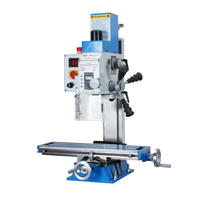 Small drilling and milling machine WMD16V household lathe, precision industrial grade bench drilling and milling machine, metal
