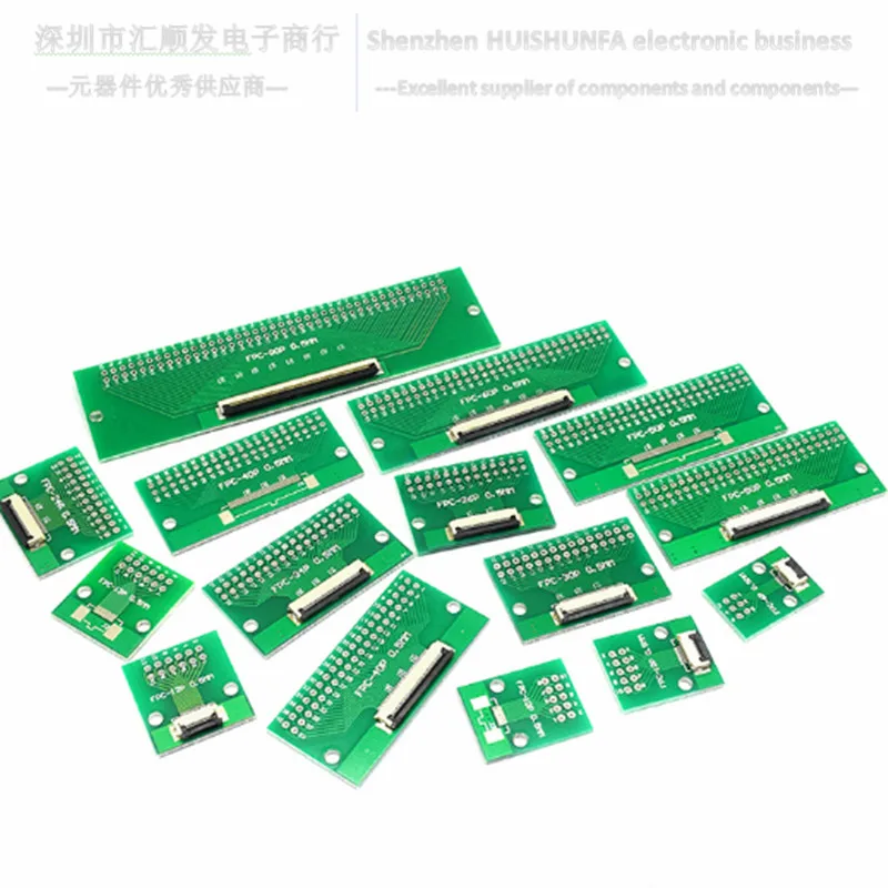 جانبي الشركة العامة للفوسفات/FFC مرنة سلك محول مجلس هي 0.5 مللي متر 1.0 مللي متر لتكون مباشرة إدراج 2.54 مرنة سلك محول مقعد