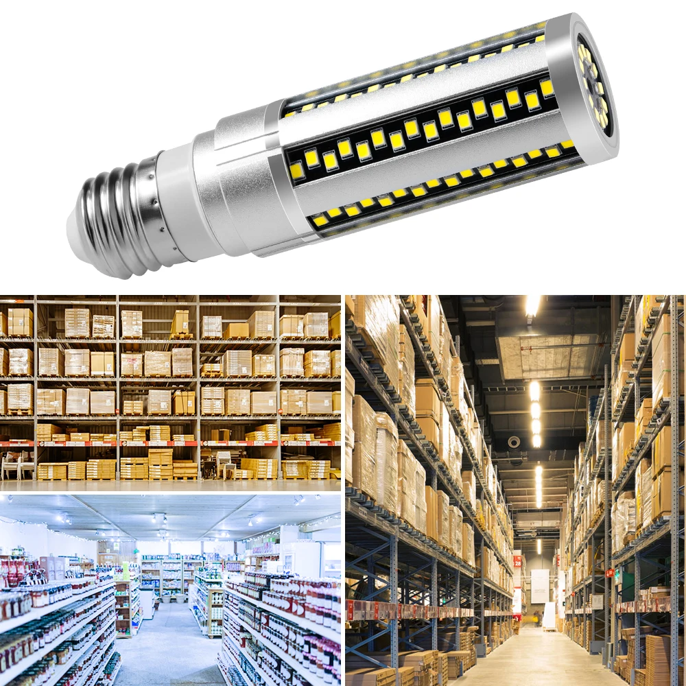 Bulb 15W 20W LED Energy Saving Lamp E27 Corn Light 85-265V Super Bright Flood Light LED Home Basement Warehouse Lighting Ampoule