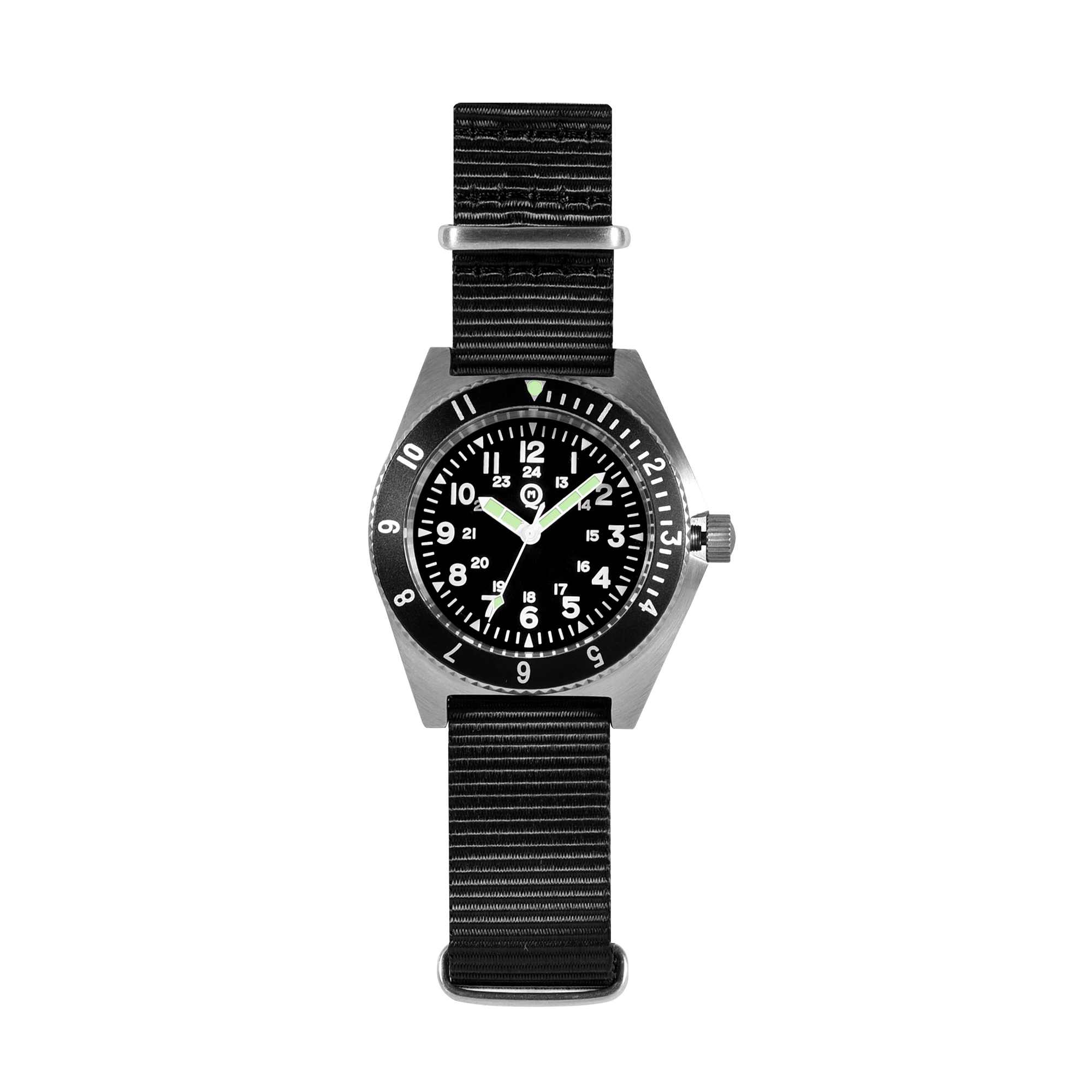 QIMEI Design US Special Forces UDT Military 300M Diver Outdoor Sports Diver Men\'s Japan Mov\'T C3 Luminious Watch SM8019B