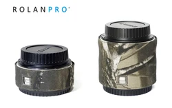 ROLANPRO Camera Lens Camouflage Rain Cover Barlow Cover do Canon DSLR Camera Barlow 1.4XIII, 2.0X Camera Barlow Sleeve