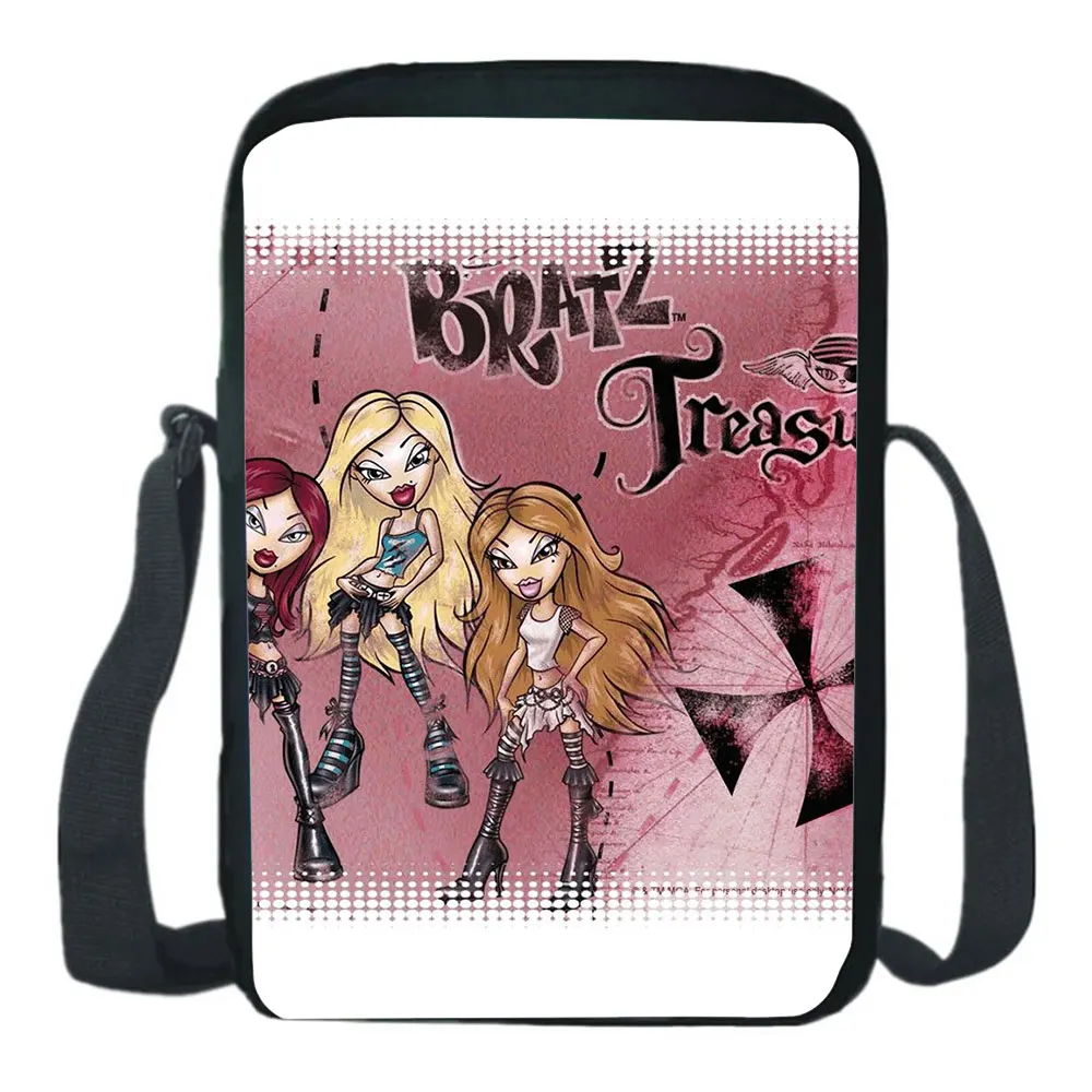 

Bratz Backpack Merch Casual Crossbody Bag boy girl Shoulder Bag Diagonal Small Backpack Light Messenger Phone Bag