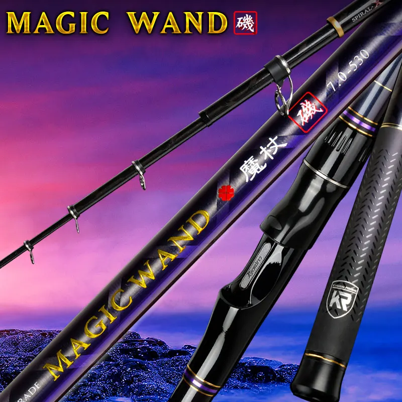 Kyorim-MAGIC WAND ROD Fishing Rod, 3.9m, 4.5m, 5.3m, SIC GUIDE, ReLL SEAT, High Carbon Technology, Power, SPECIA-X PROFESSION