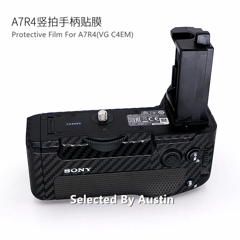 Decal Skin Wrap Film For Sony VG C4EM A7R4 A9M2 Battery Grip Sticker Anti-scratch Protector Case