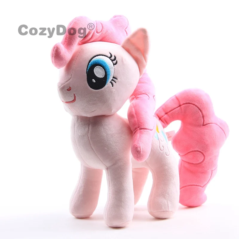 

30cm Pink Unicorn Rainbow Horse Plush Stuffed Toys Doll Peluche New Arrivals Women kids Christmas Birthday Gift