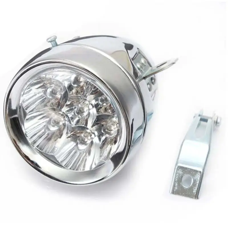 AliExpress Vintage Retro Bike Front Light Lamp 7 LED Fixie Bike Headlight